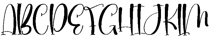 Simple Birthday1 Font UPPERCASE