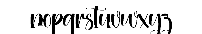 Simple Birthday1 Font LOWERCASE