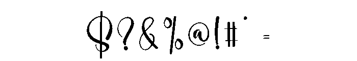 Simple Black1 Font OTHER CHARS
