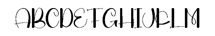 Simple Black1 Font UPPERCASE