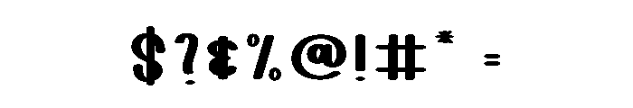 Simple Bookmark Font OTHER CHARS