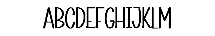 Simple Coloring Font UPPERCASE