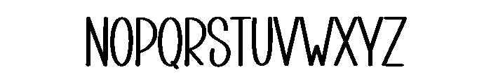 Simple Coloring Font UPPERCASE