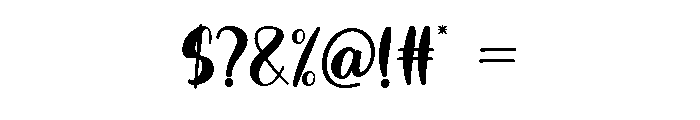 Simple Daily Font OTHER CHARS