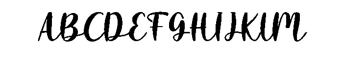 Simple Daily Font UPPERCASE