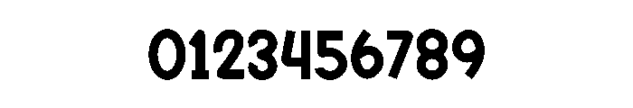 Simple Display Font OTHER CHARS