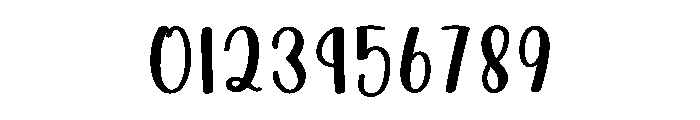 Simple Highland Font OTHER CHARS