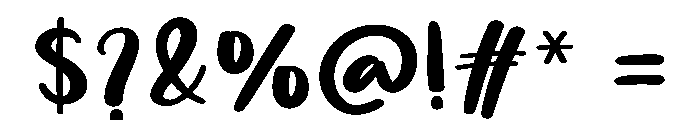 Simple House1 Font OTHER CHARS