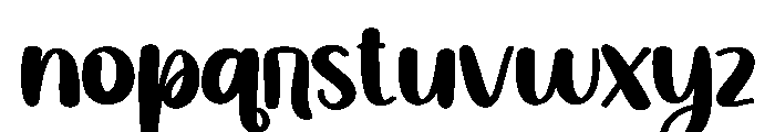 Simple House1 Font LOWERCASE