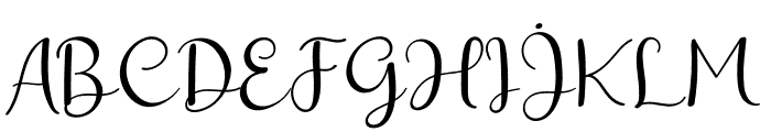 Simple Marker Font UPPERCASE