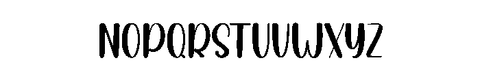 Simple Music Font UPPERCASE