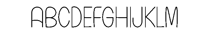 Simple Notes Font UPPERCASE