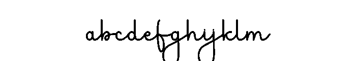 Simple Outline FONT