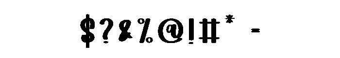 Simple Present1 Font OTHER CHARS