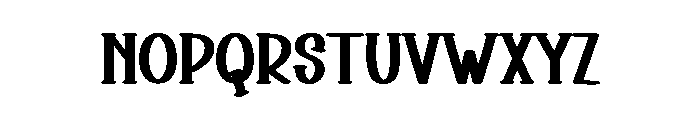 Simple Present1 Font LOWERCASE