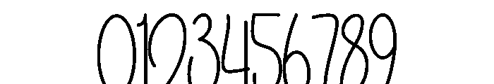 Simple Roasted Font OTHER CHARS