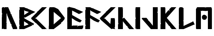 Simple Runes Normal Font UPPERCASE