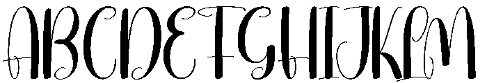 Simple School Font UPPERCASE