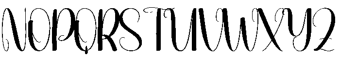 Simple School Font UPPERCASE