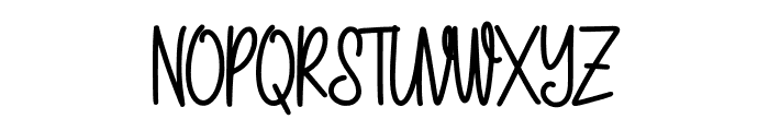 Simple Summer - Personal Use Font LOWERCASE