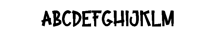 Simple Summer1 Font UPPERCASE