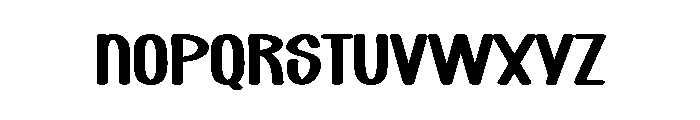 Simple Thinking1 Font UPPERCASE