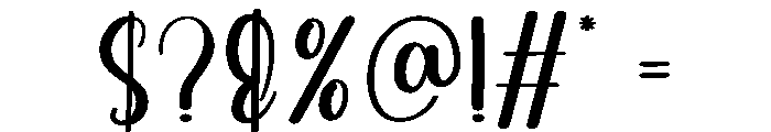 Simple Valentine Font OTHER CHARS