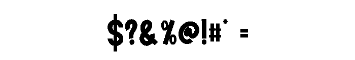 Simple2 Font OTHER CHARS