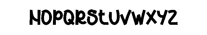 Simple2 Font UPPERCASE