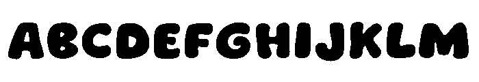 Simplest Font UPPERCASE