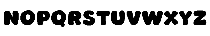 Simplest Font UPPERCASE