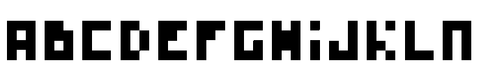 Simplipixa Font UPPERCASE
