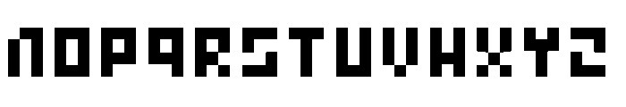 Simplipixa Font UPPERCASE