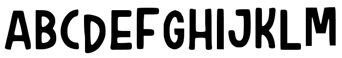 Simpliugli Regular Font LOWERCASE