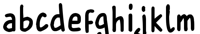 Simplixi Regular Font LOWERCASE