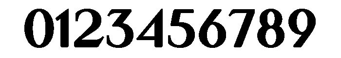 Simply Serif Bold Font OTHER CHARS