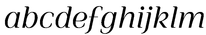 Simply Serif Book Italic FONT