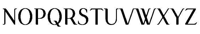 Simply Serif Book Font UPPERCASE