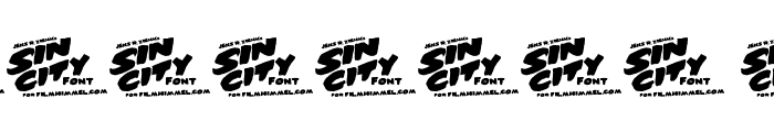 Sin-City Font OTHER CHARS
