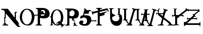 Sin Gothic Font UPPERCASE