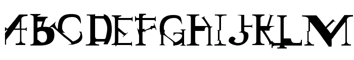 Sin Gothic Font LOWERCASE