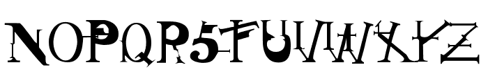 Sin Gothic Font LOWERCASE