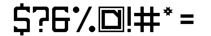 SinMedia Sans Regular Font OTHER CHARS