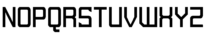SinMedia Sans Regular Font UPPERCASE