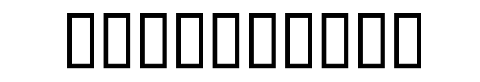SingOut-Regular Font OTHER CHARS