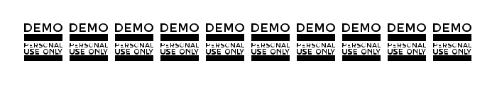 Single Brand Demo Font OTHER CHARS