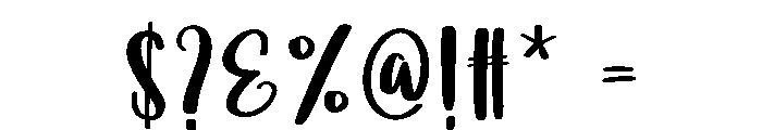 Single1 Font OTHER CHARS