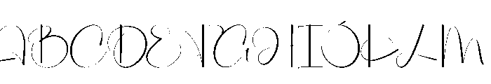 Single2 Font UPPERCASE