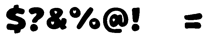 Singlove Font OTHER CHARS
