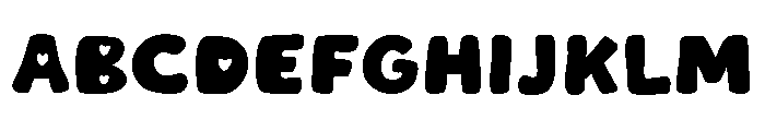 Singlove Font UPPERCASE